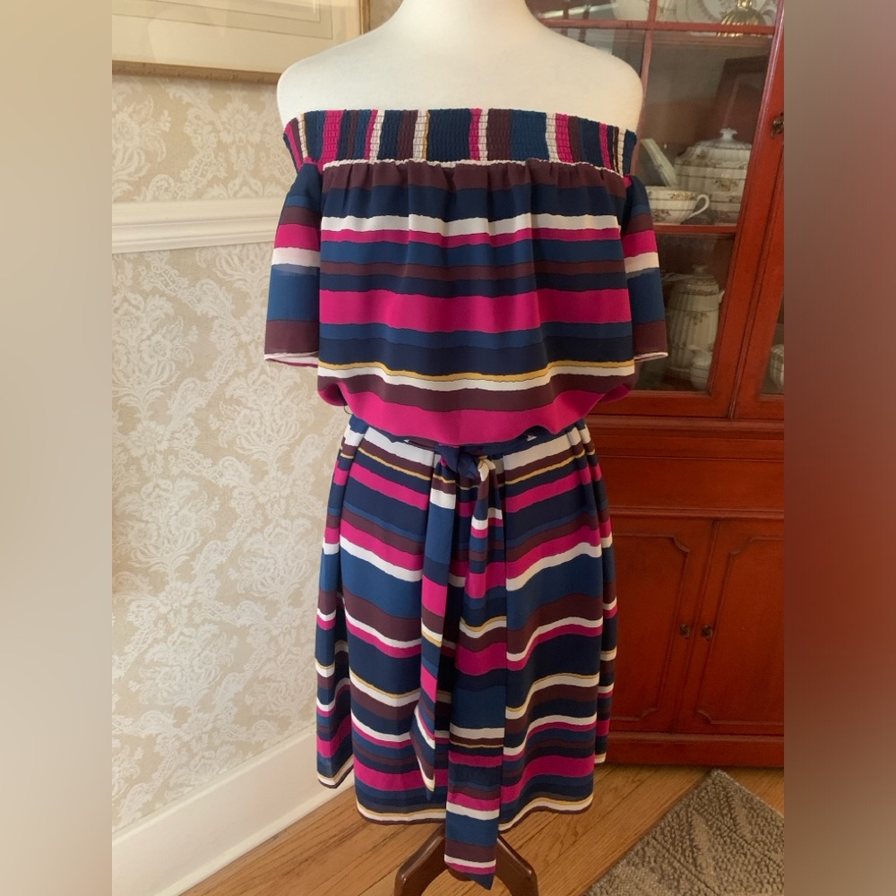 Trina Turk Striped Dress